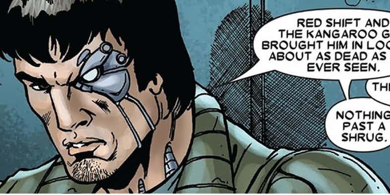 Фото из комиксов Марвел 
