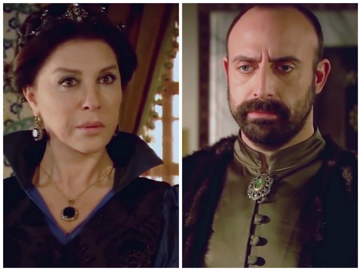 Кадр из сериала "Великолепный век" 