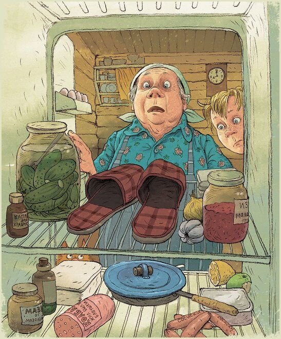 Карикатура Ольги Громовой