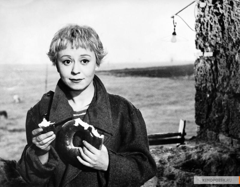 Джельсомина в исполнении Джульетты Мазины из к/ф "Дорога" (La Strada).