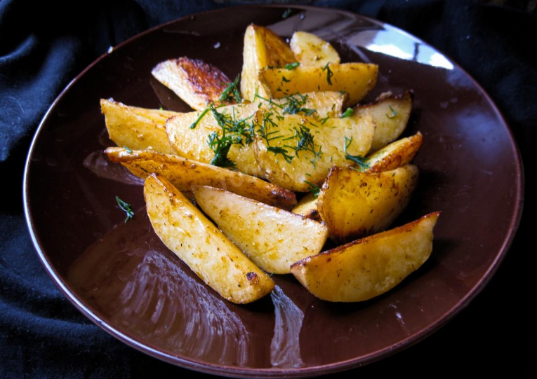 Жаренный картофель.