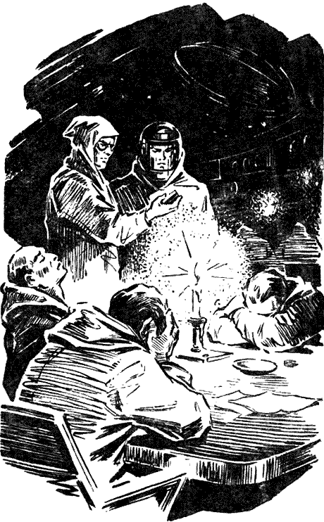 Иллюстрация к рассказу «Свечи перед пультом».