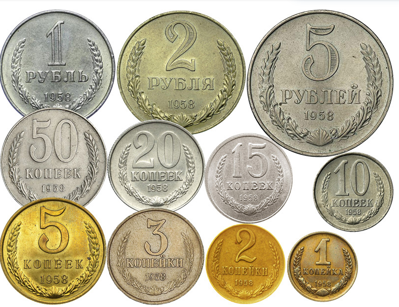 Номиналы монет СССР. Советские деньги монеты. Советские металлические деньги. Редкие монеты. Что можно купить на 30 рублей