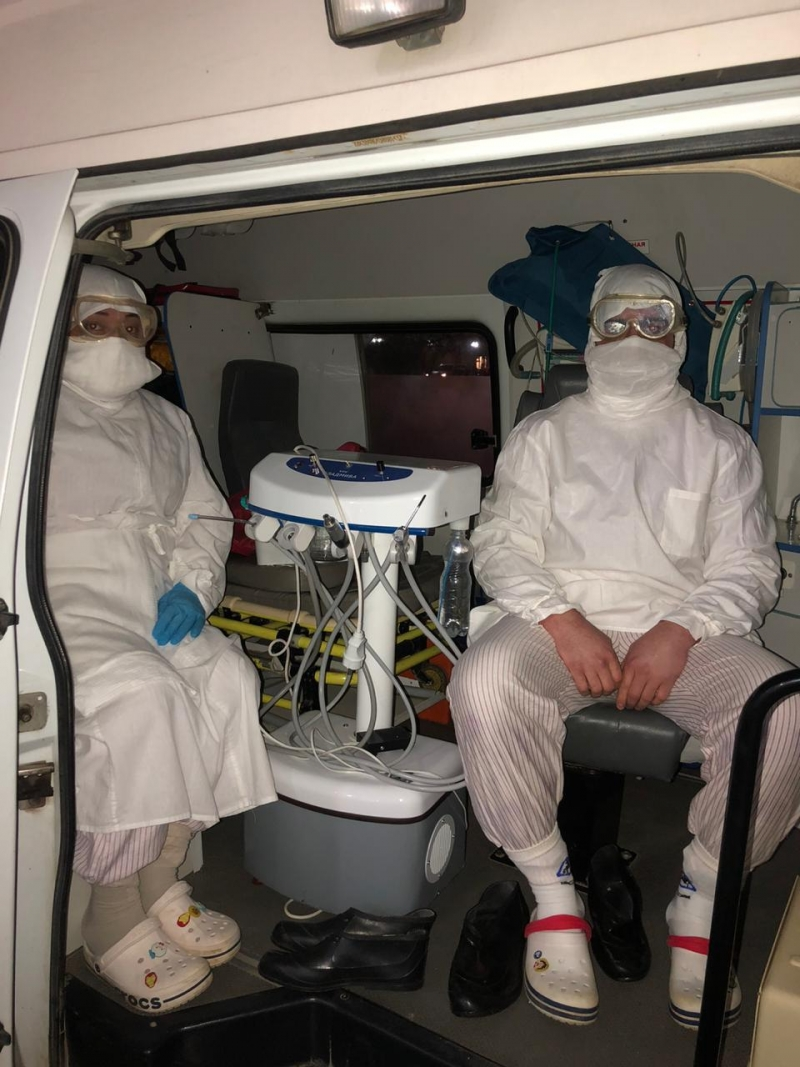 Мобильная стоматологическая бригада. Фото: Портал Северного Кавказа