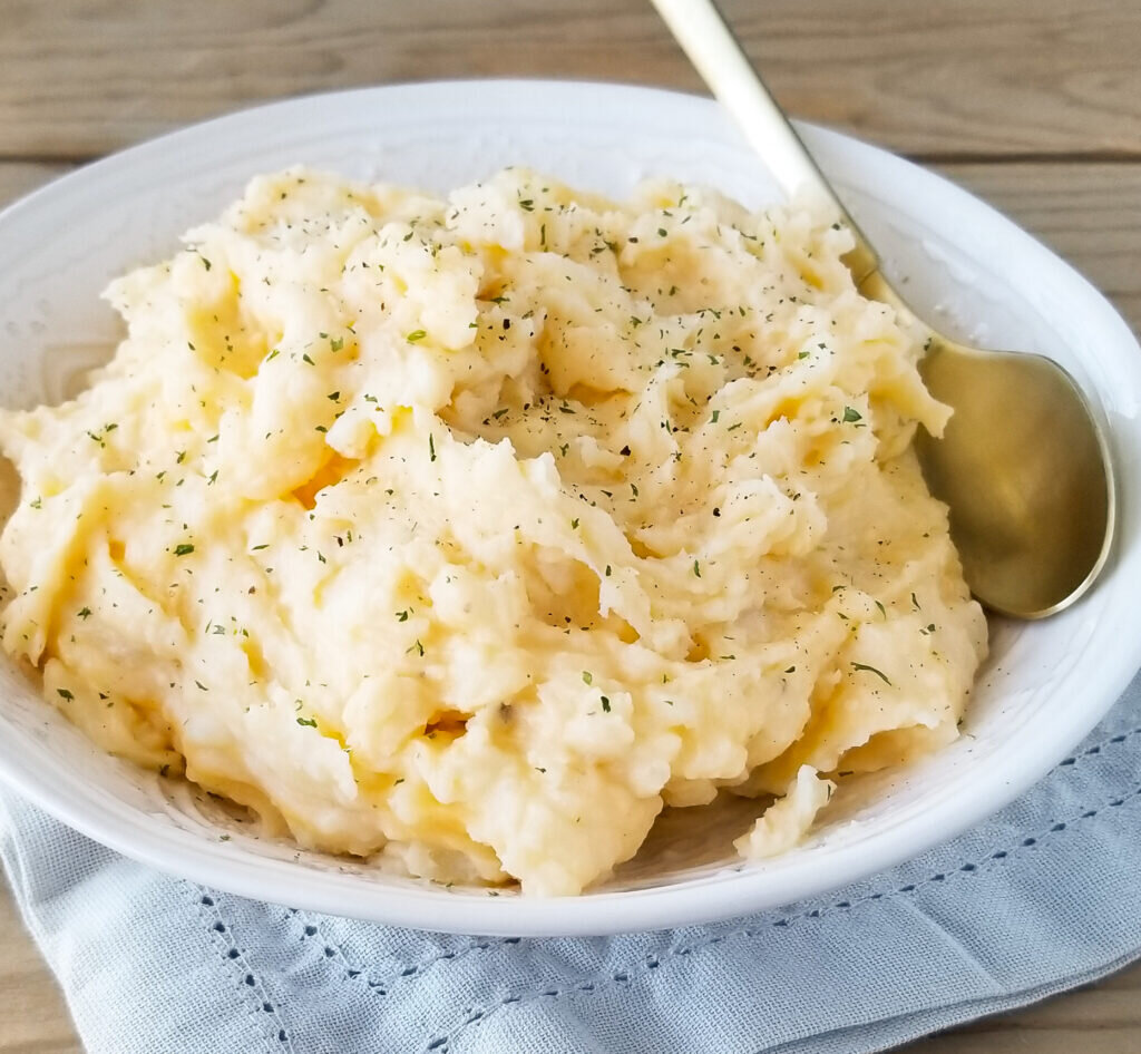 Готовое пюре.