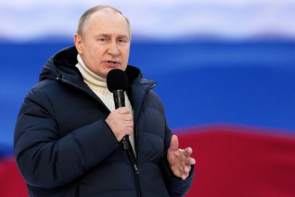     Президент России Владимир Путин.  РИА Новости
