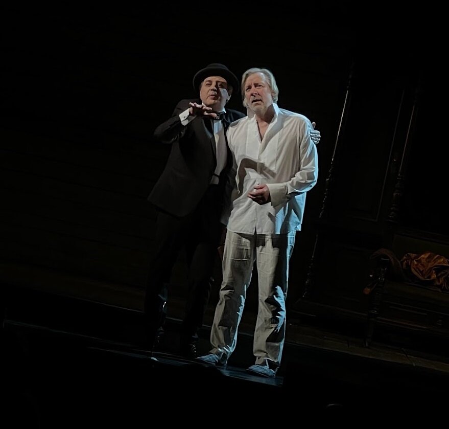 Кочкарев (И. Агапов) и Подколёсин (В. Раков) "Женитьба" Ленком 16.03.2022г.