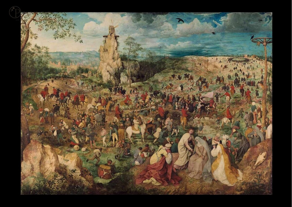 Несение креста. Питер Брейгель Старший. 1564