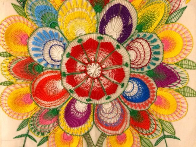 вязаный цветик-семицветик