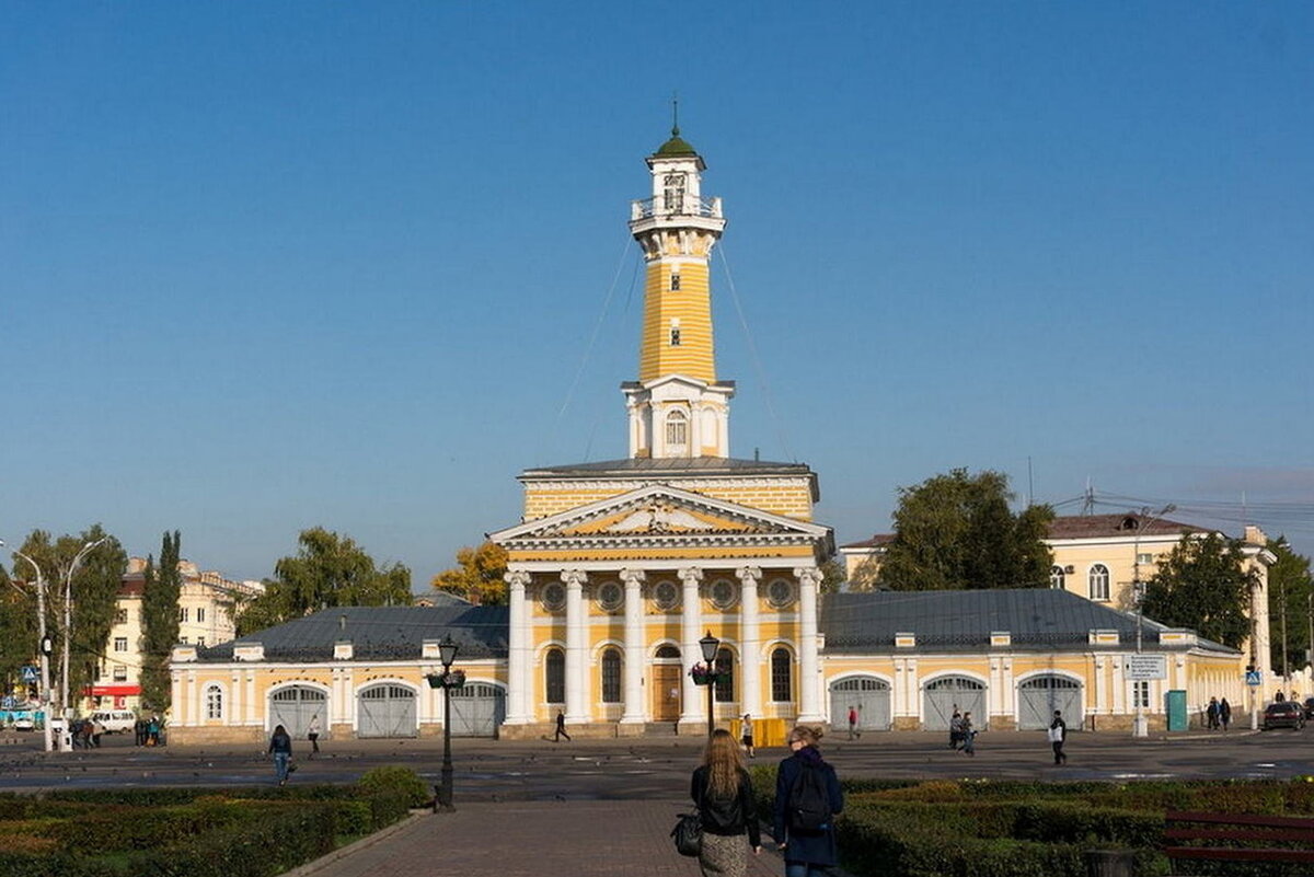 Пожарная каланча в Костроме. Архитектор П.И. Фурсов. 1825