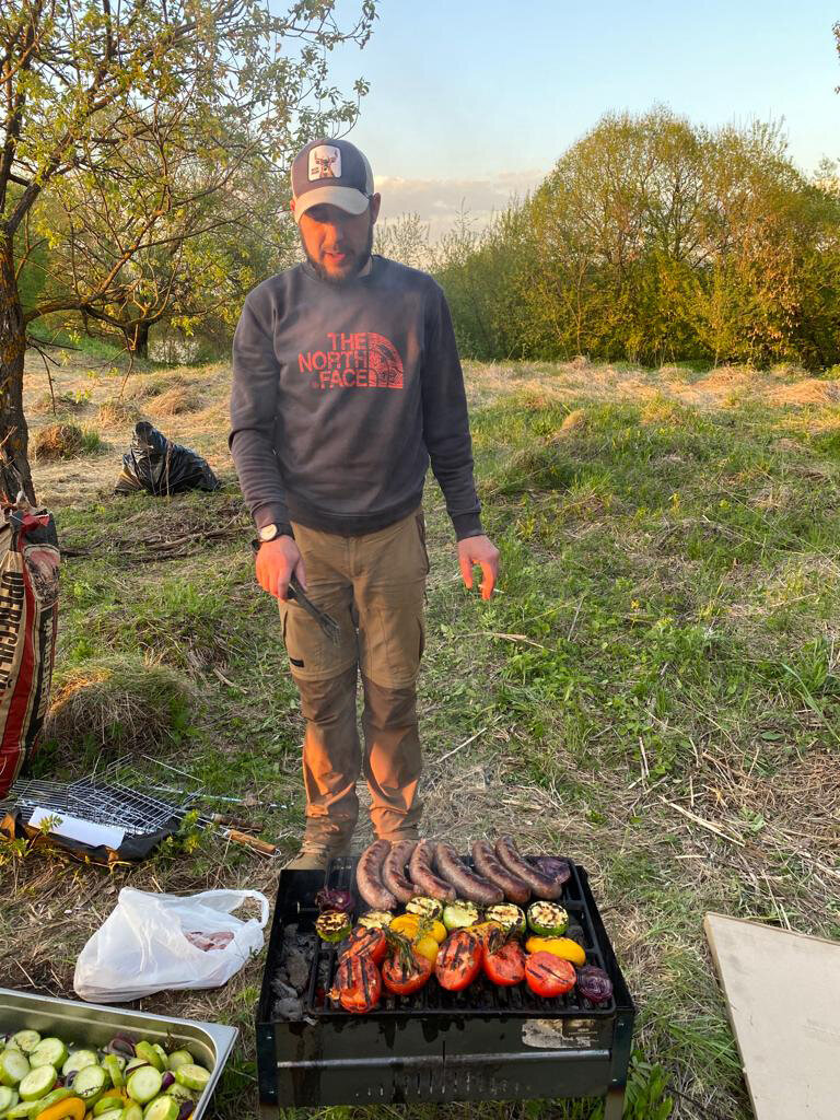 Купаты из дичи и овощи на гриле от бренд-шефа "Азбуки Севера" - Сергея Гордеева.