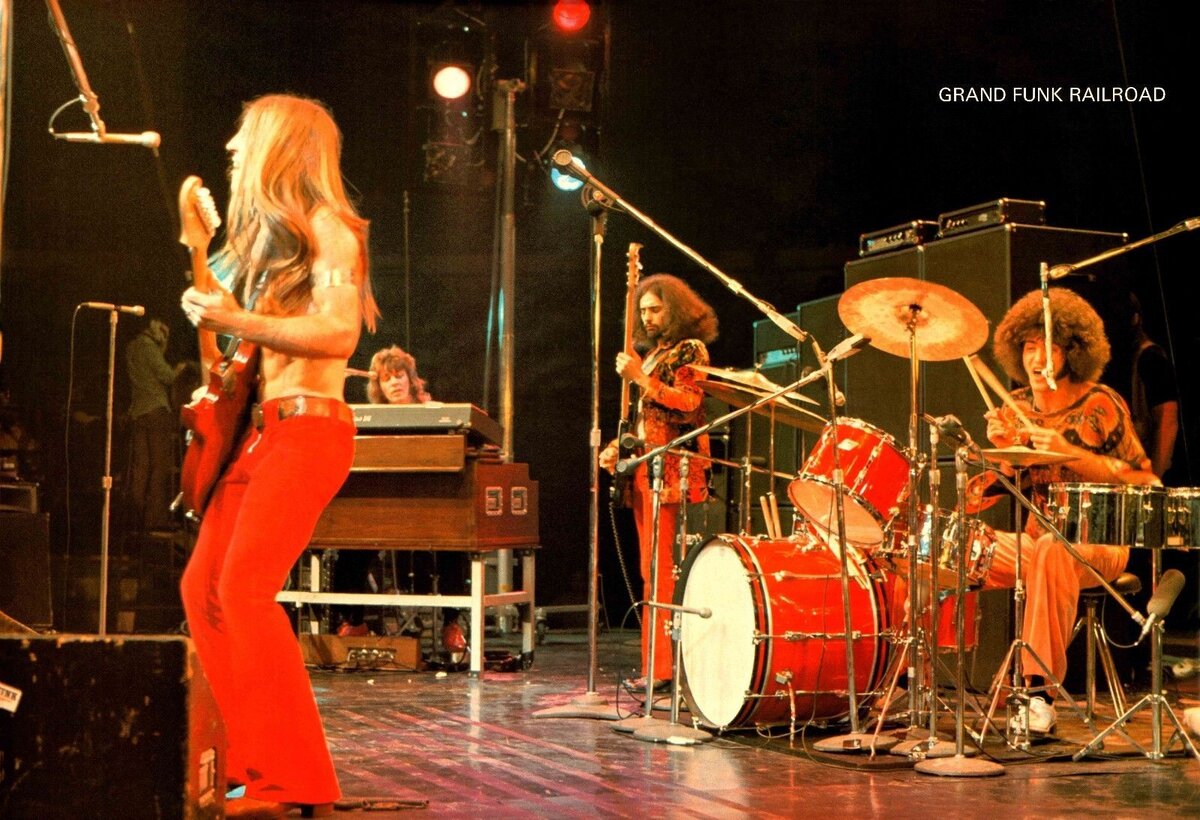 Grand Funk Railroad. Фото из открытых источников
