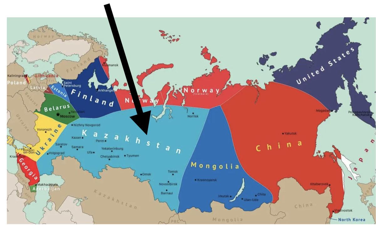 Карта распада россии. Китай карта раздела России. Карта развала России. Карта Китай Россия США.