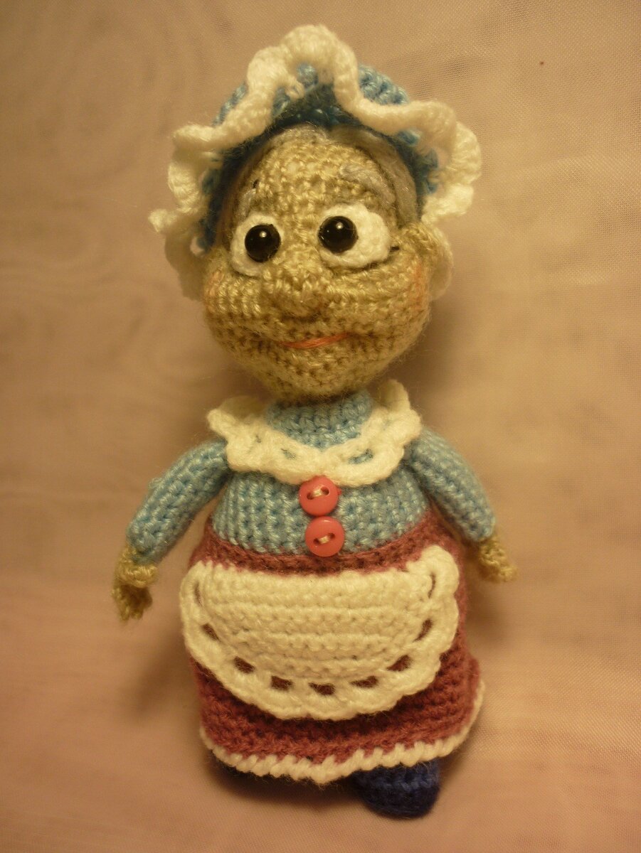 518. Кукла своими руками- Бабушка. Ручная работа .Кукла в народном стиле. Бабушка Хозяюшка.