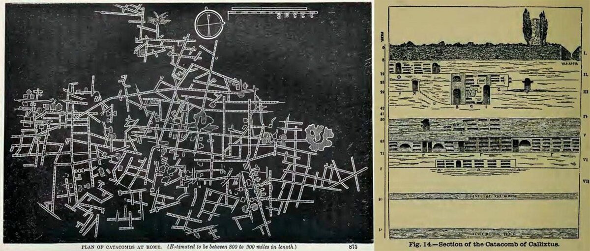 Катакомбы парижа схема