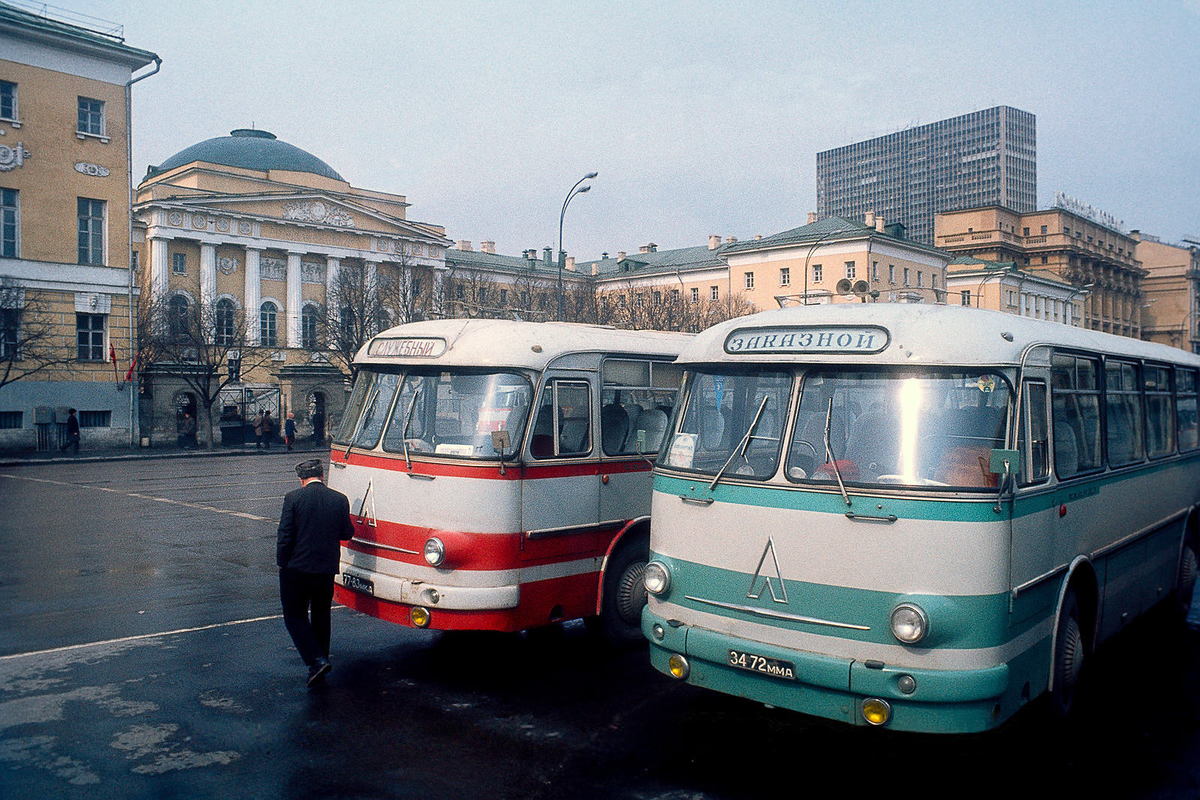 Автобусы москвы история