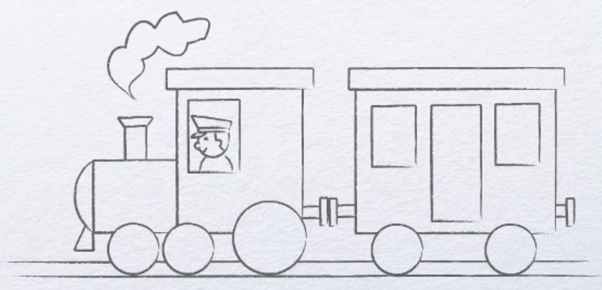 Паровоз как правильно. Нарисовать поезд сбоку ребенку 7 лет. Паровоз рисунок. Рисование с детьми поезд. Поэтапное рисование поезда.