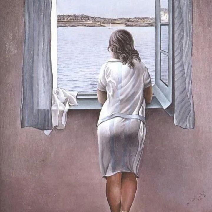 "Девушка у окна"