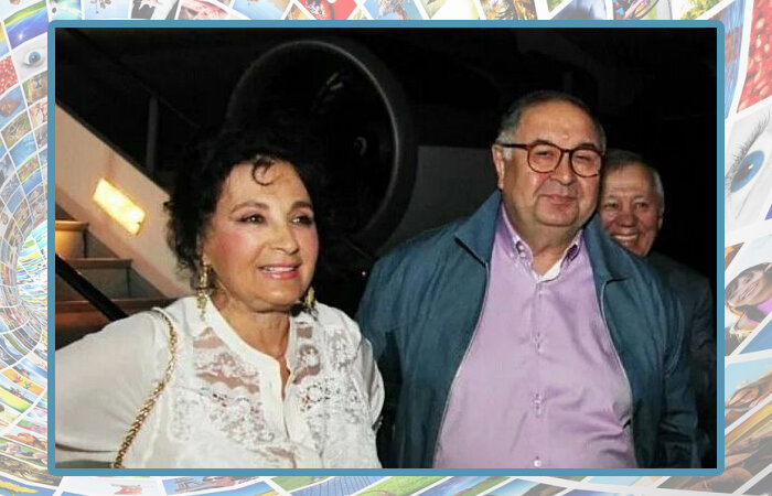 Алишер Усманов и Ирина Винер.