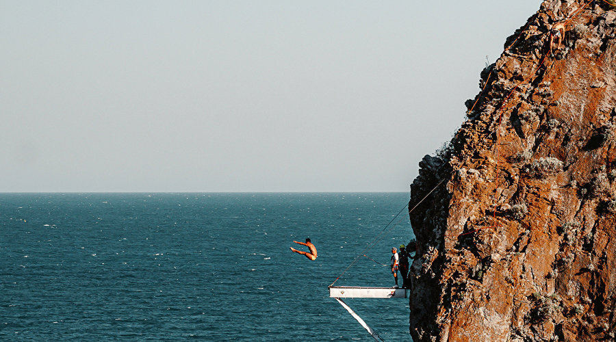  Международный фестиваль по хайдайвингу «Крылья мира» в Симеизе // Фото организаторов 