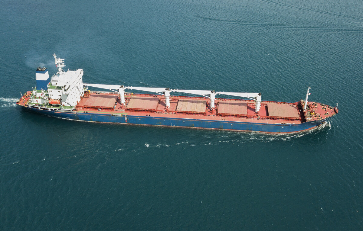    Сухогруз Razoni  EPA-EFE/TOLGA BOZOGLU