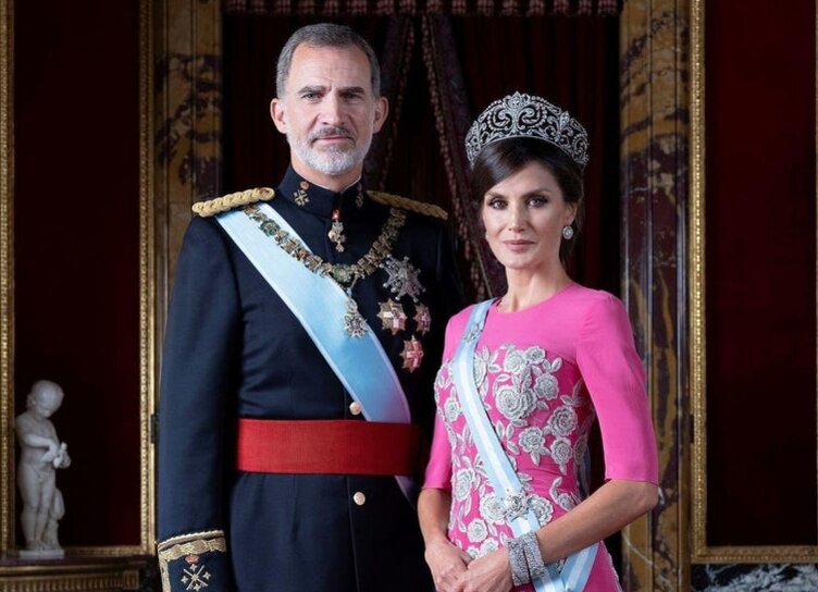 Король Испании Филипп VI  с супругой. Фото: https://hellomagrussia.ru