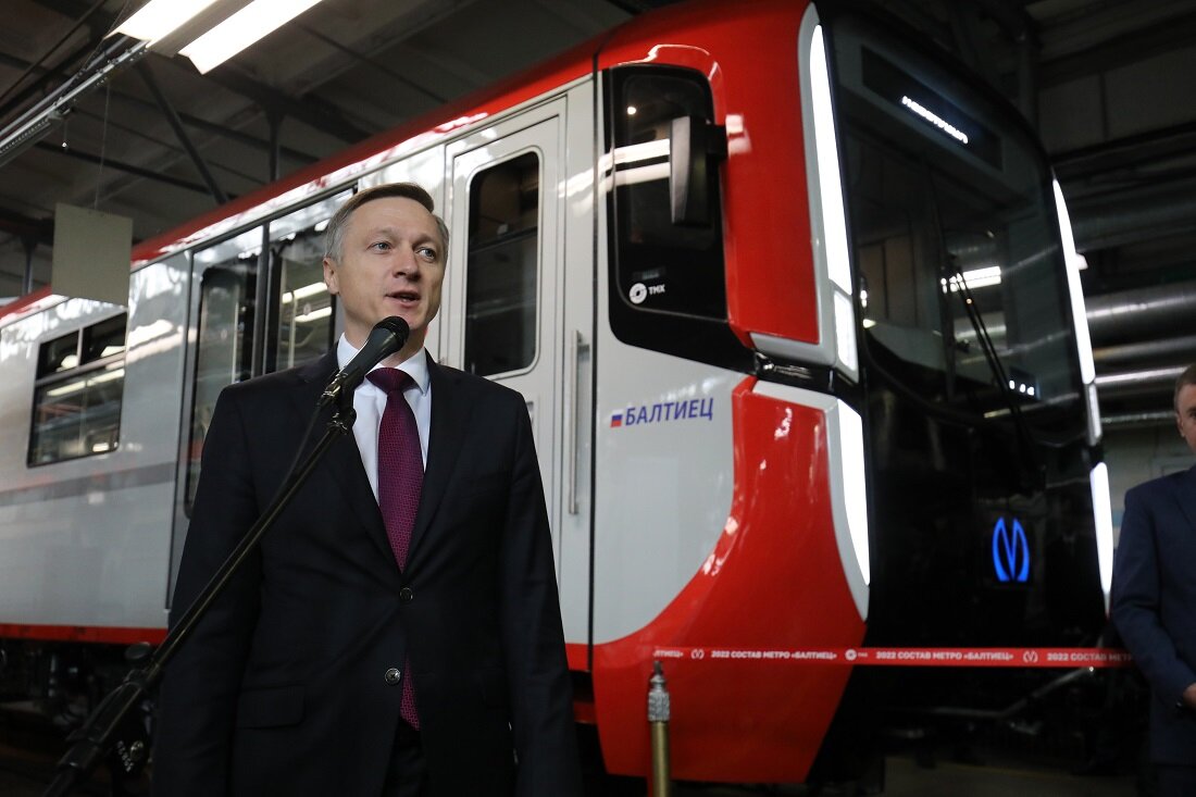 ТМХ передал Петербургскому метрополитену на испытания первый поезд  «Балтиец» | Трансмашхолдинг | Дзен