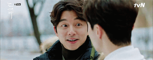 Кадр из дорамы "Токкэби" (кор. 토깨비)