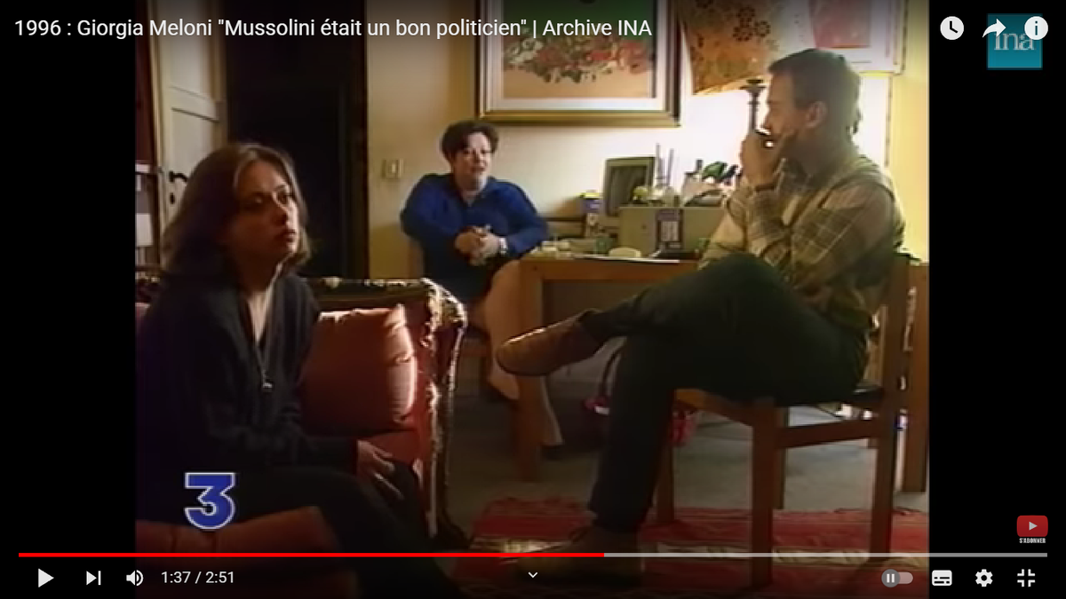 Джорджа Мелани и ее мать Анна Параторе. 1996 год.