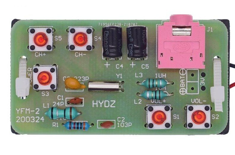 Добавляем модуль УНЧ HXJ8002 к китайскому радиоконструктору FM ...