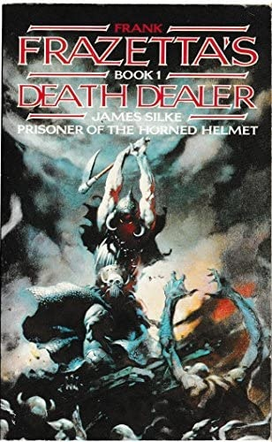 Обложка первой книги о персонаже Death Dealer (автор романа - Джэймс Силк)