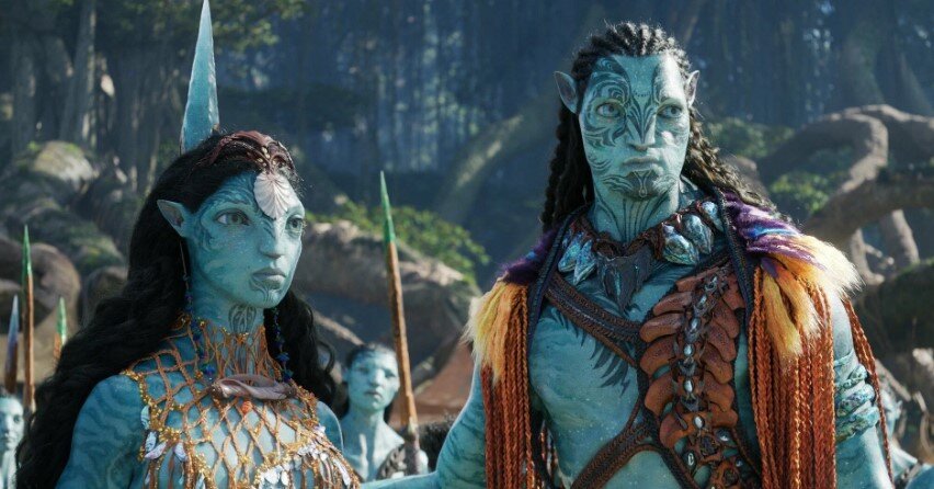 КАДР ИЗ ФИЛЬМА АВАТАР: ПУТЬ ВОДЫ