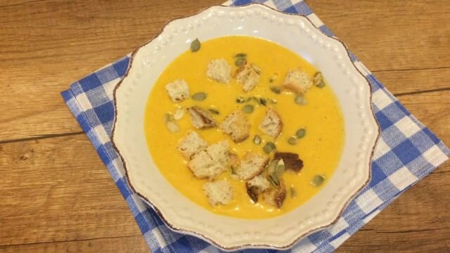 суп пюре сырный рецепт с плавленным сыром и сливками курицей | Дзен