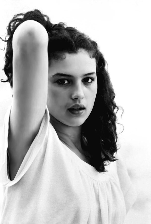 Моника Белуччи в 13 лет