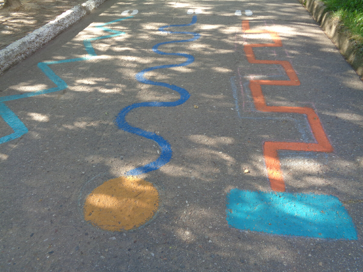 Дорожки в детском саду