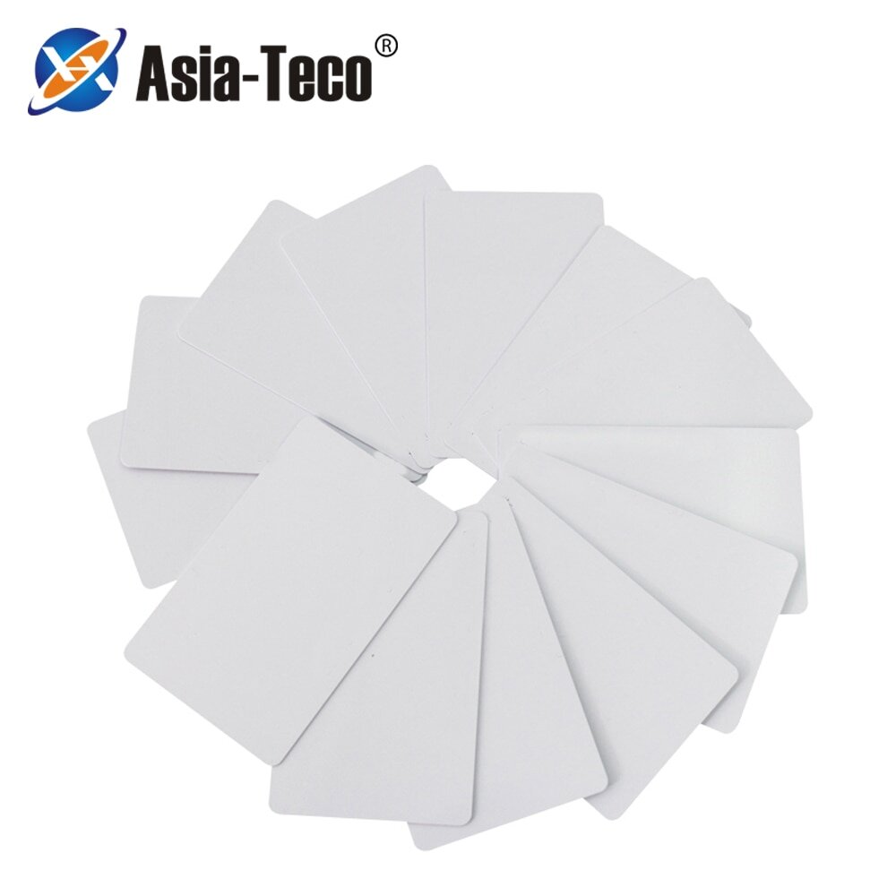 Ключ-карта rfid mifare 4k, pvc, белая