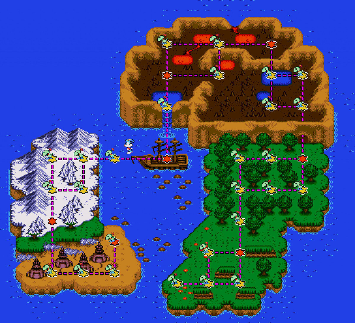 Полная карта tiny toon sega