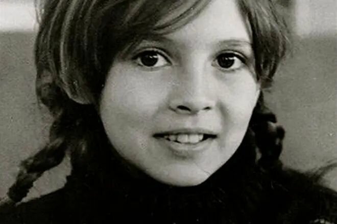 Инга Ильм в детстве. Источник фото: https://24smi.org