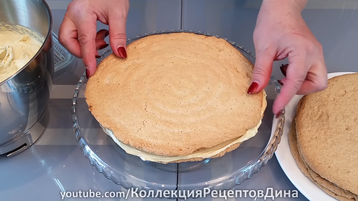 Коржи из миндальной муки для торта
