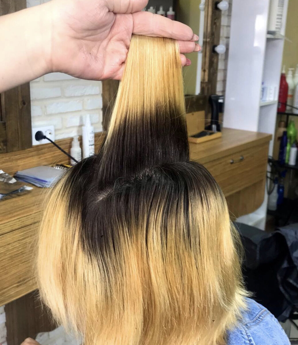 Модель на окрашивание для он-лайн курса «Сложная колористика»