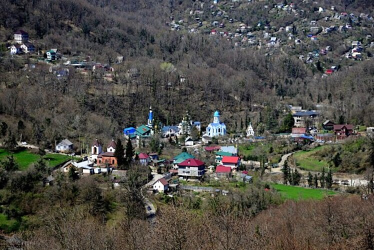 Троице Георгиевский монастырь Адлер