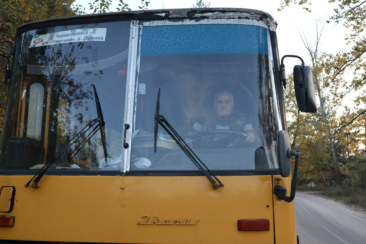 Последние "икарусы" России работают в Курске