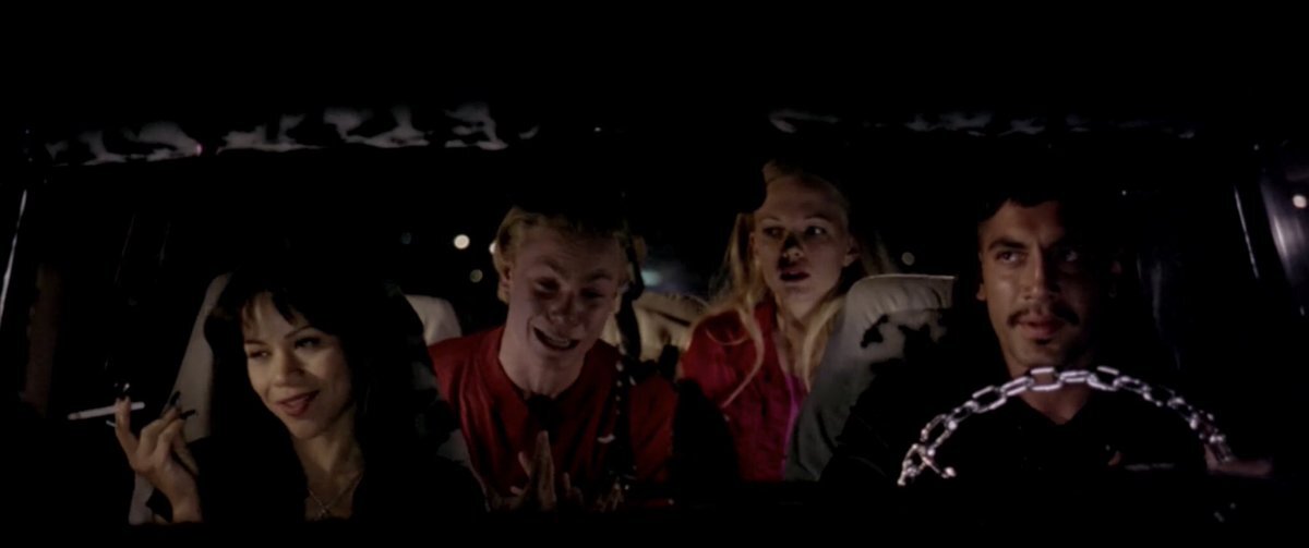 Слева направо: Пердита, Дуэйн, Эстель и Ромео