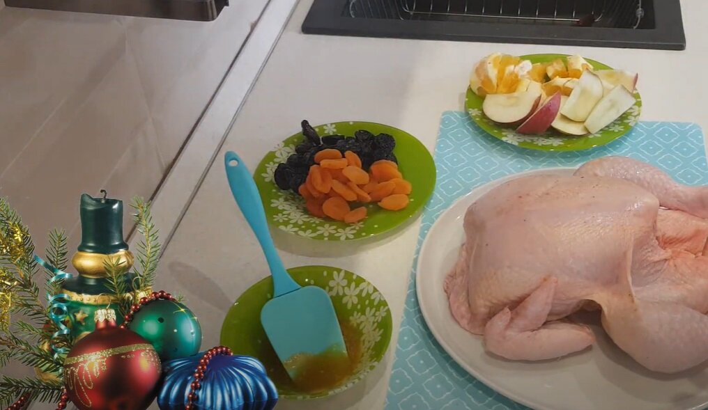 Сказочная курица на Новый Год