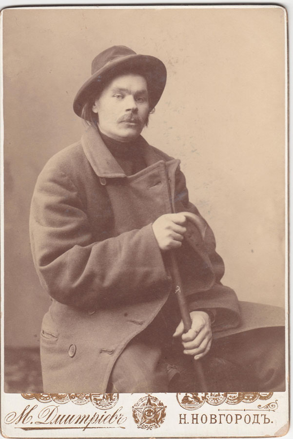 А.М.Горький. Портрет. 1900 г.