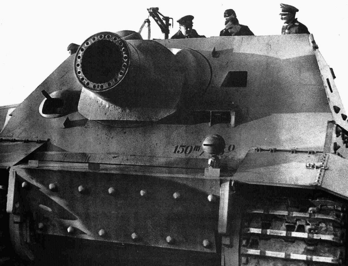 «Штурмтигр» (Sturmtiger),  38 cm RW61 auf Sturmmörser Tiger