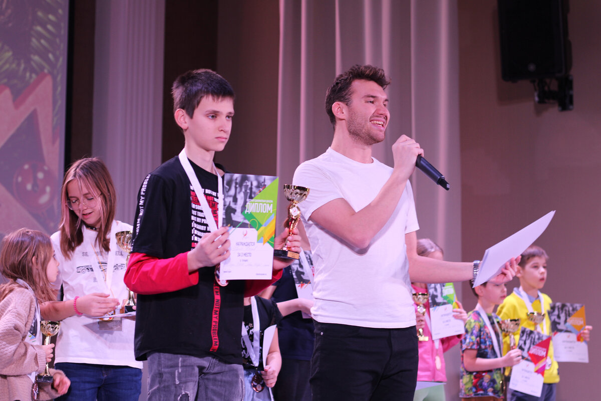 Награждение на шахматных сборах РШШ "Играй красиво!" 20-27 февраля