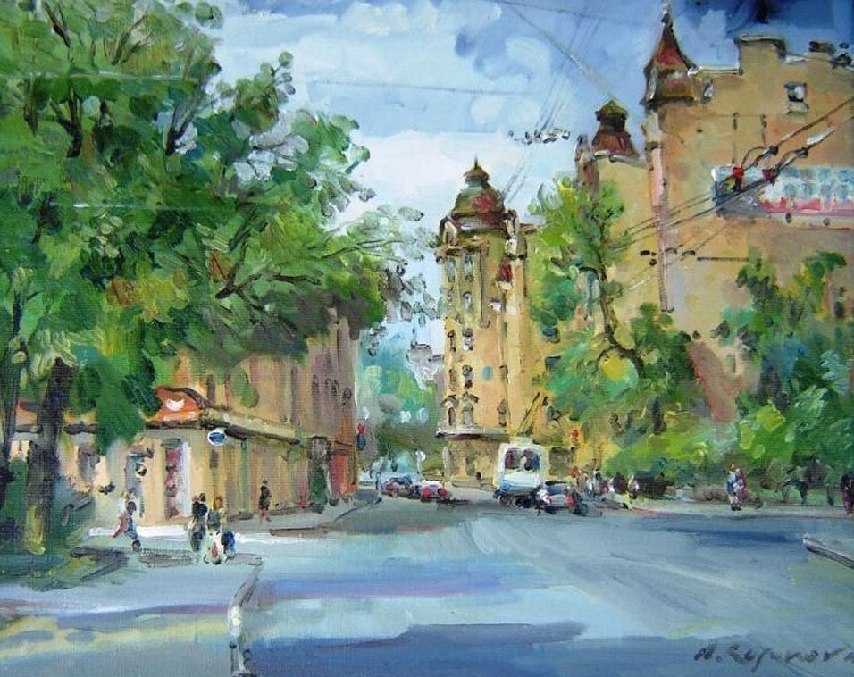 Художник Александр Русанов 