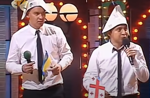 Зеленский как актер в роли скоррупированного и не вполне воспитанного политика