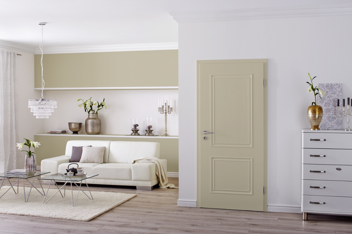 Интерьер в неоклассическом стиле, дверь ClassicLine Montana 2